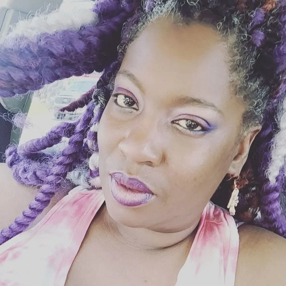 Havana Twist Crochet Braids in Blue and Black - Picture 3 of 3